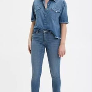 Levis 711 Skinny Jeans Size 31